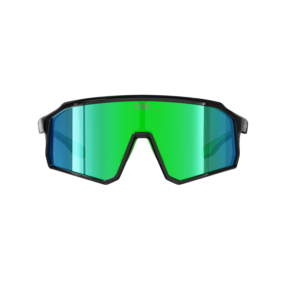 GAIA - PERFORMANCE SUNGLASSES — BLACK/GREEN
