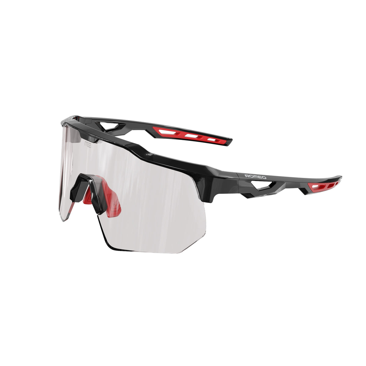 STELLAR - PHOTOCHROMIC SUNGLASSES — BLACK / RED