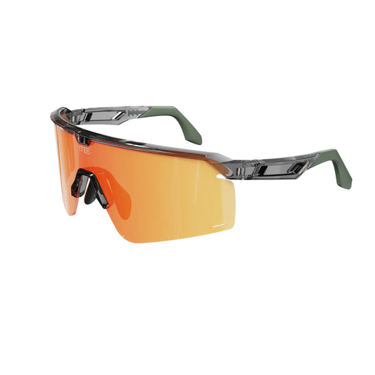 POLARIS - PERFORMANCE SUNGLASSES — BLACK / RED