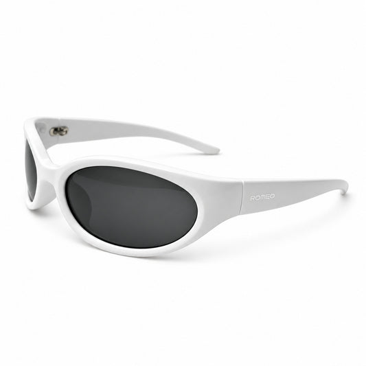 ALIEN WHITE - LIFESTYLE SUNGLASSES — WHITE / BLACK
